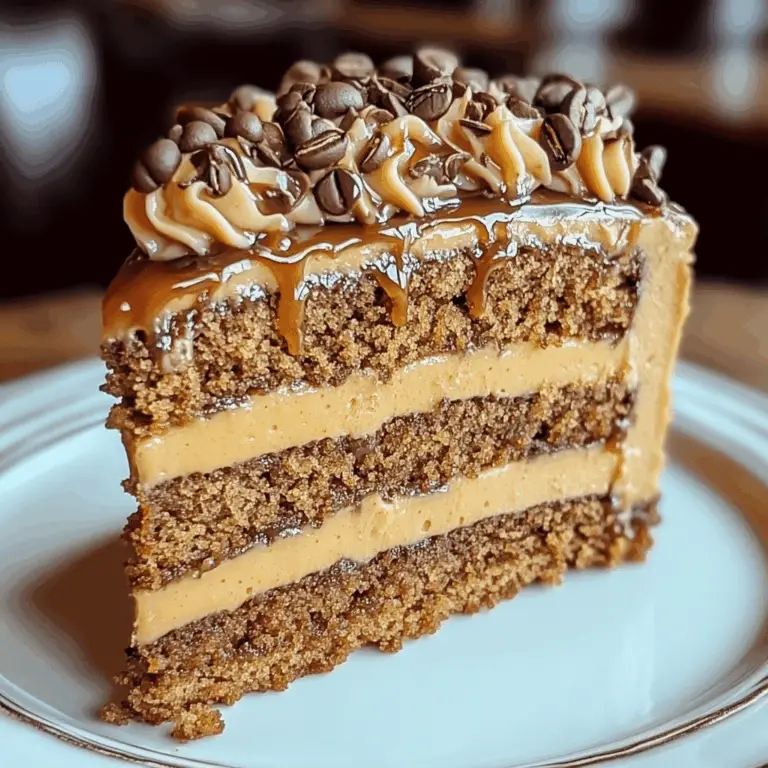 Coffee Caramel Cake