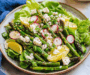 Irresistible Fresh Asparagus Salad with Goat Cheese Delight