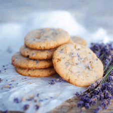 Lavender Honey Crunch Cookies