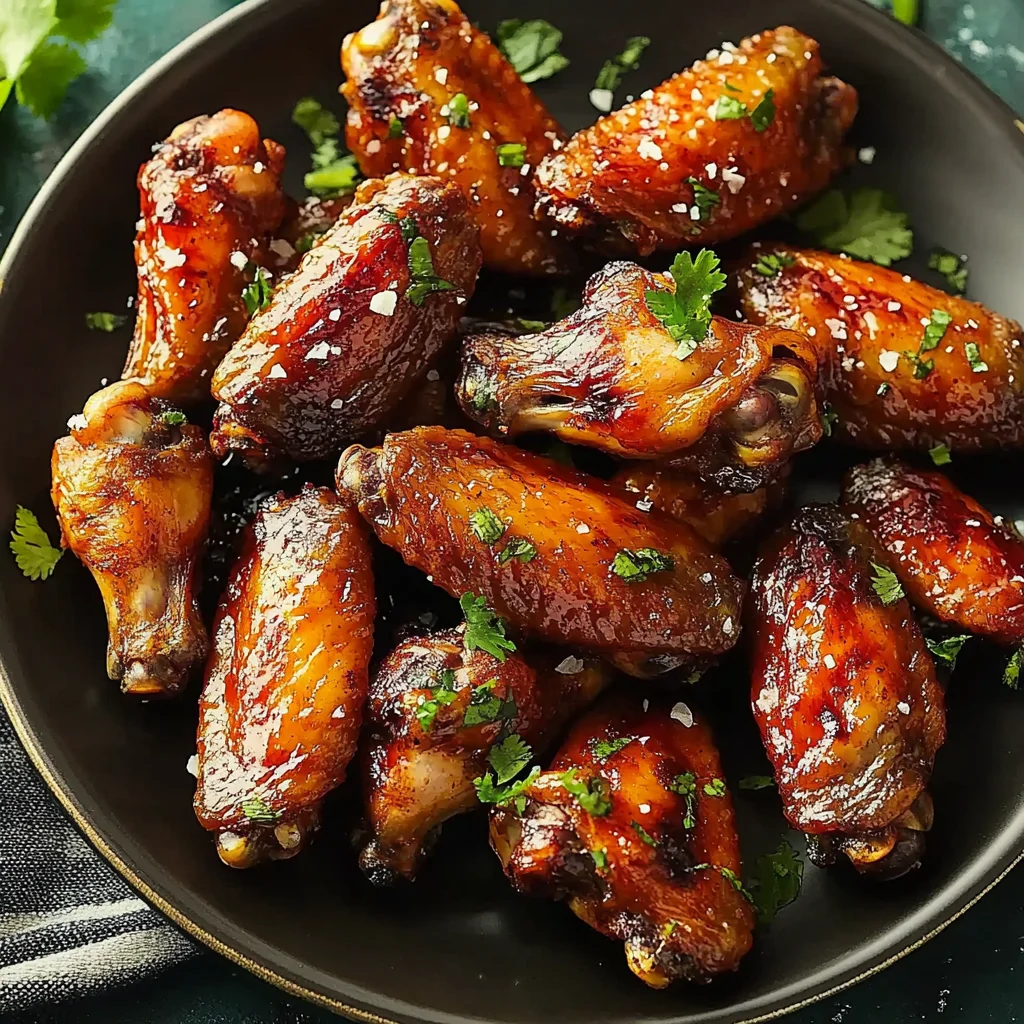 Sweet and Spicy Chicken Wings