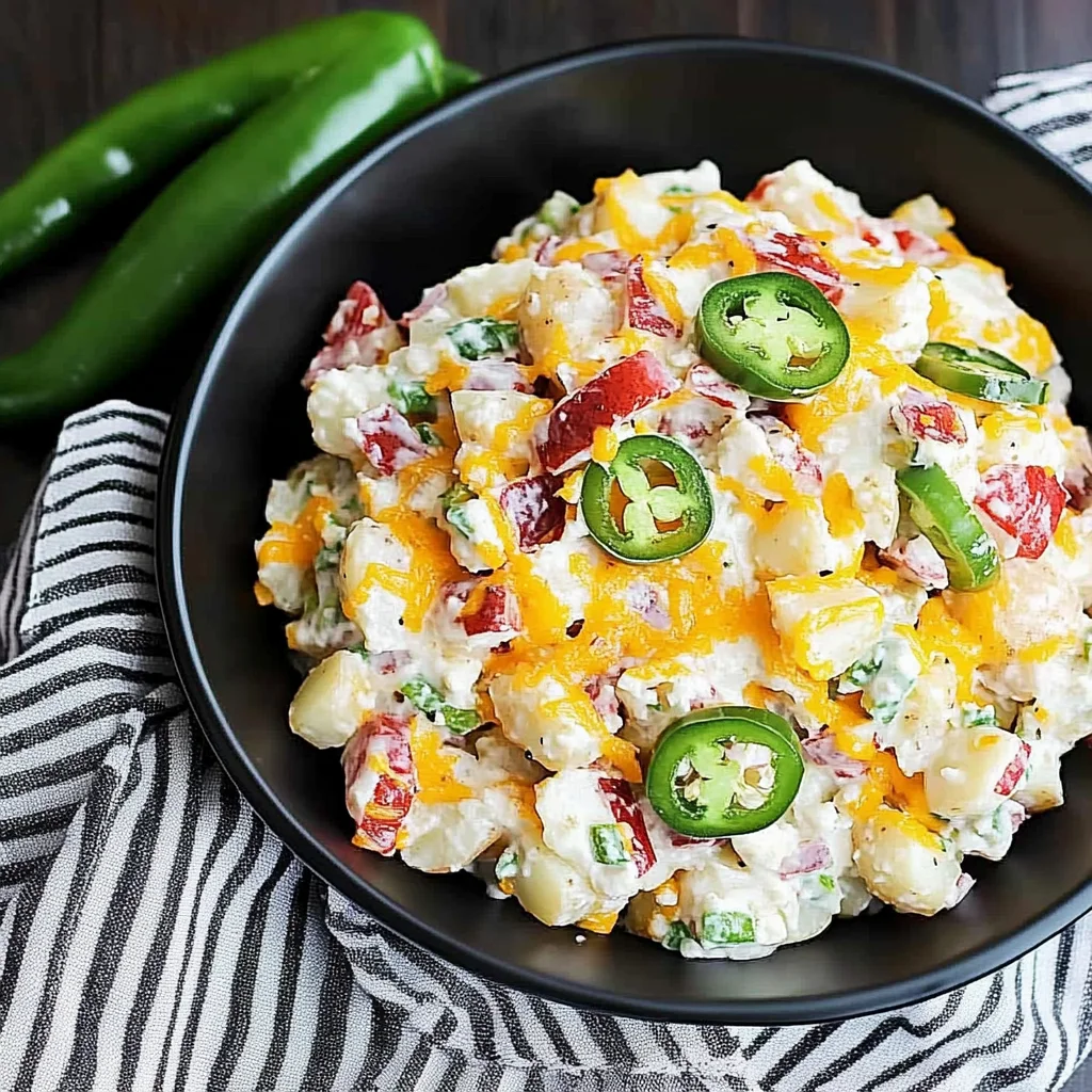 Best Jalapeno Popper Potato Salad