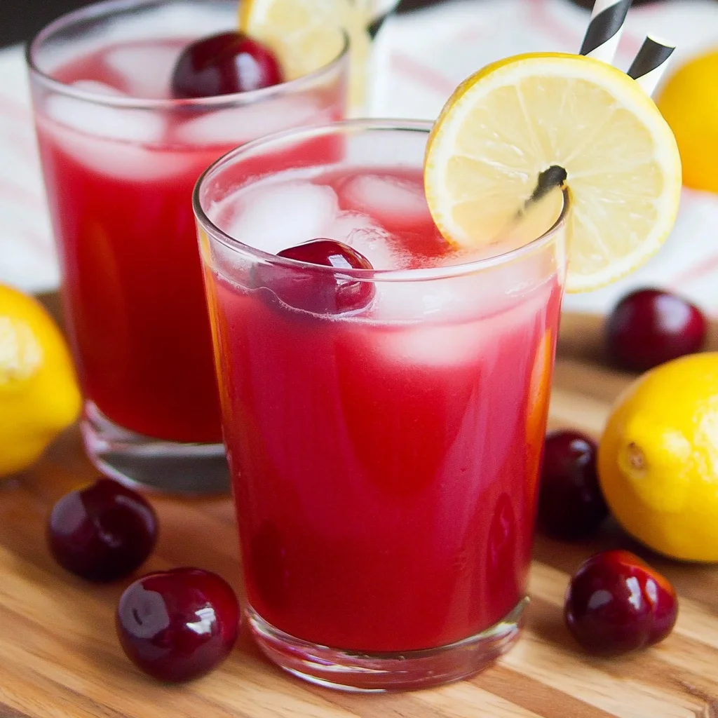 Cherry lemonade