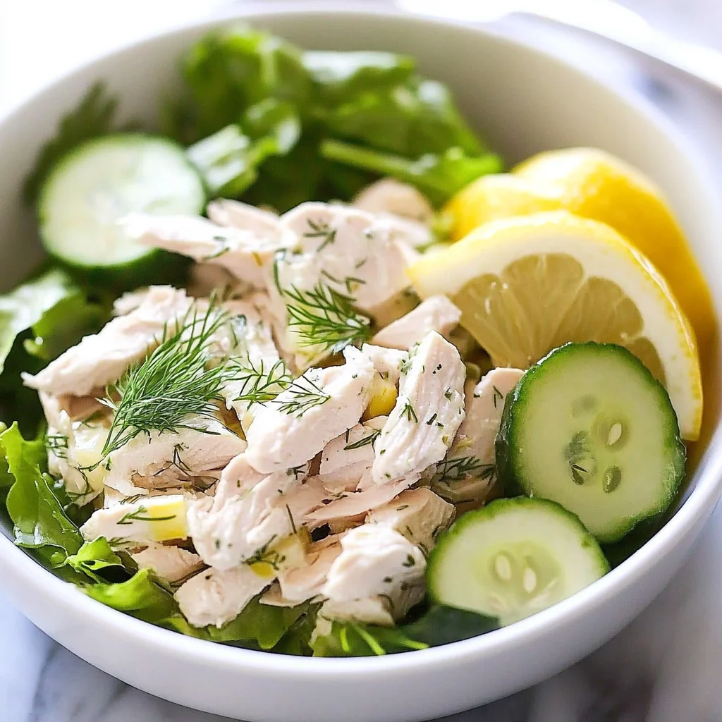 Chicken Salad with Lemon and Dill