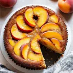 Cinnamon Peach Yogurt Cake