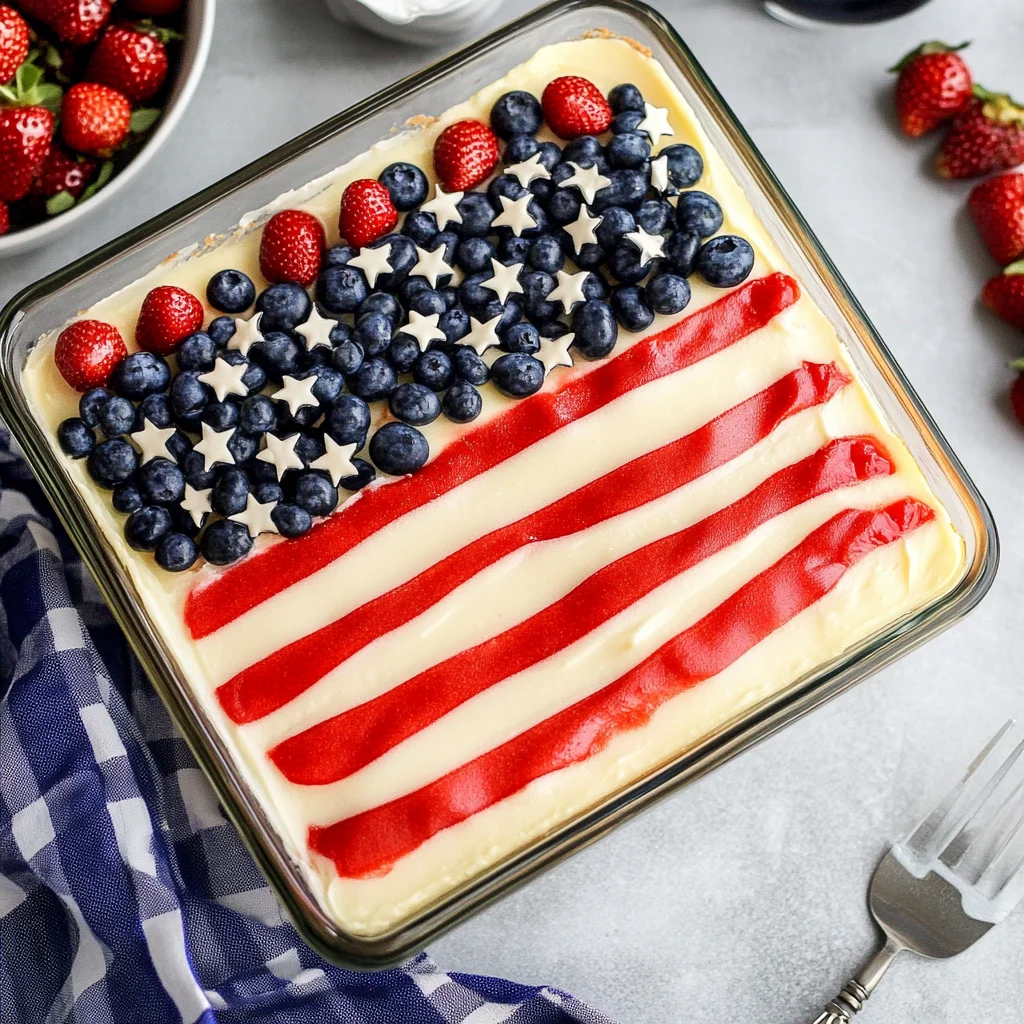 Easy Flag Cake Recipe
