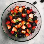 Fresh Berry Salad with Honey and Mint