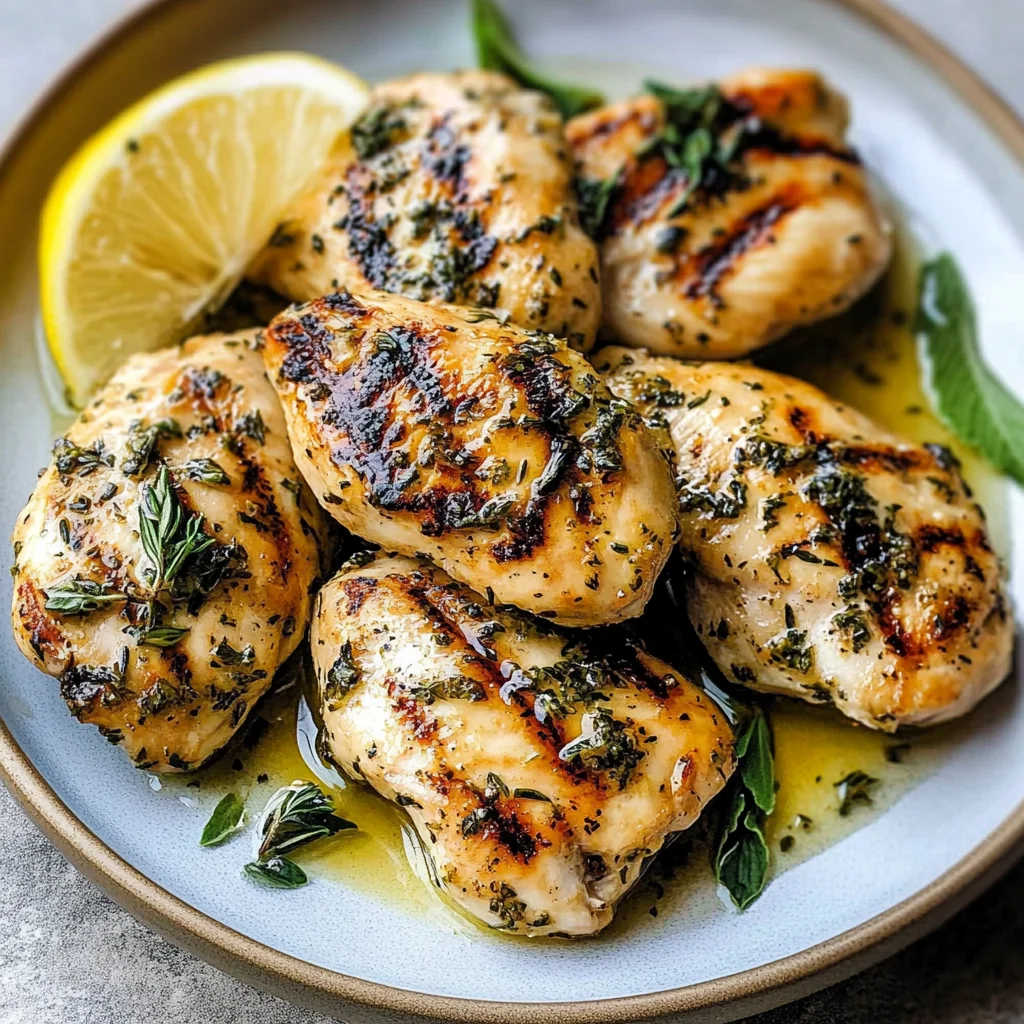 Lemon Herb Grilled Chicken