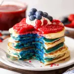 Red, White, and Blue Pancakes