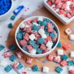 Red, White and Blue Puppy Chow