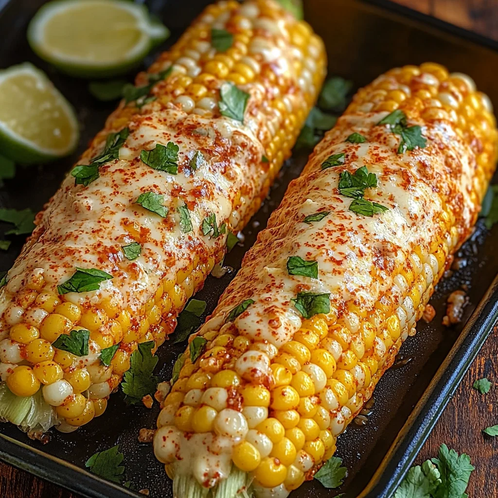 Smoked Paprika Garlic Butter Corn on the Cob