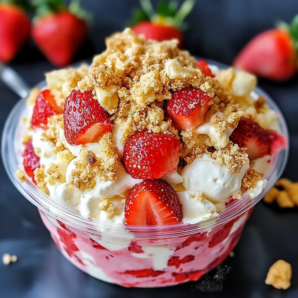 Strawberry Crunch Cheesecake Fluff