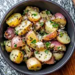 Black Garlic Potato Salad