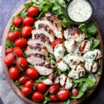Caprese Grilled Chicken Salad