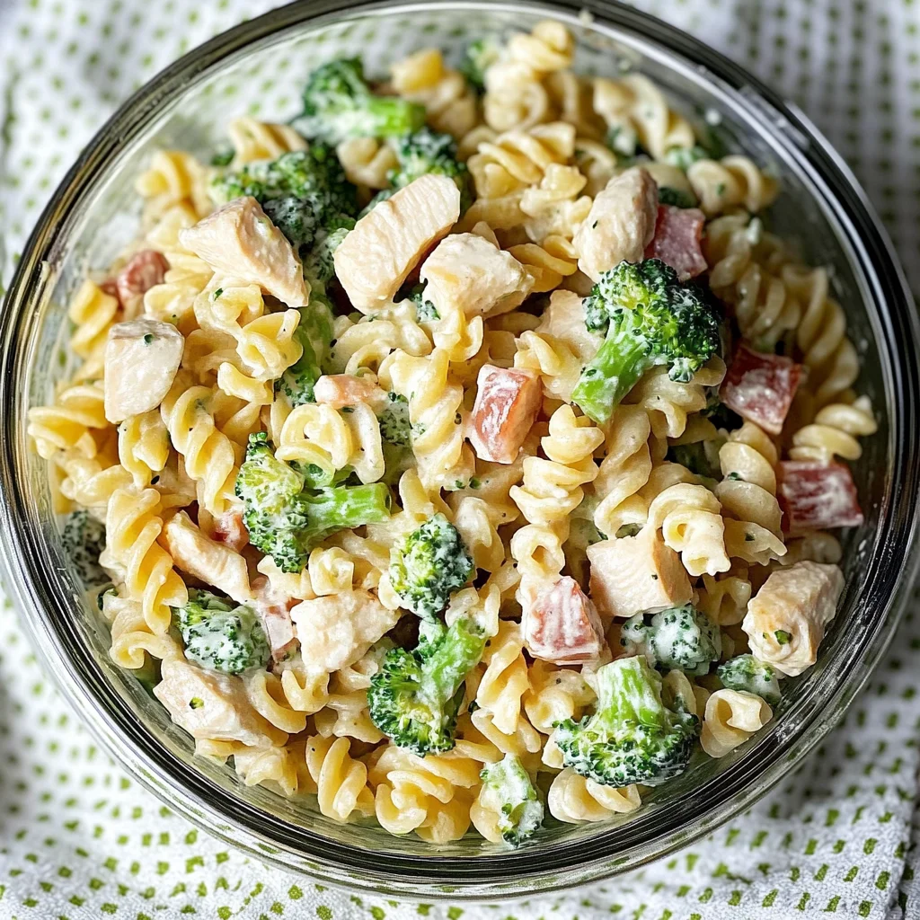 Chicken Broccoli Pasta Salad
