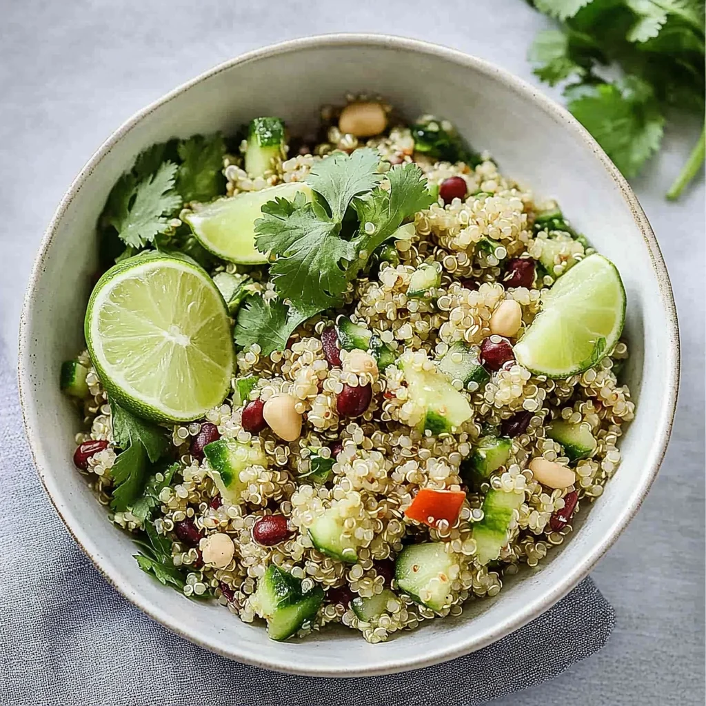 Cilantro Lime Quinoa Salad