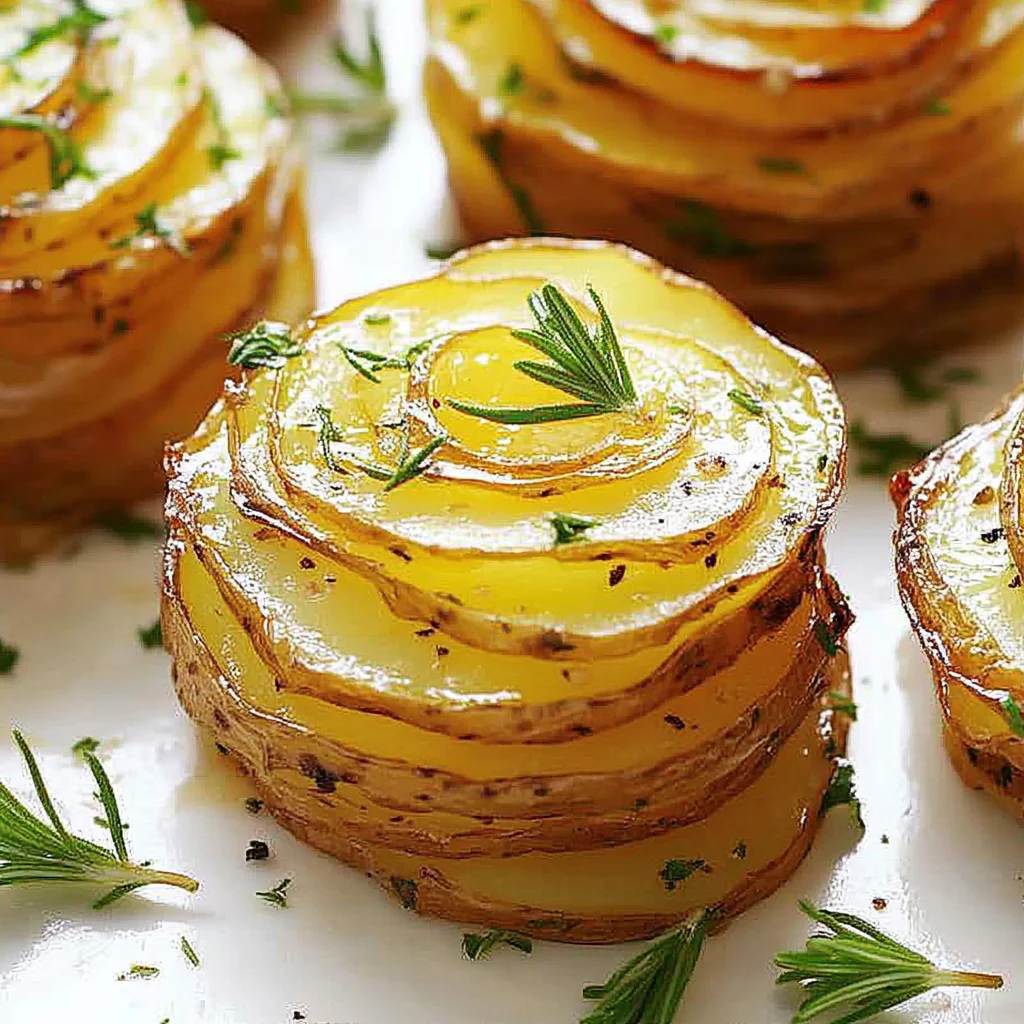 Crispy Potato Stacks Recipe