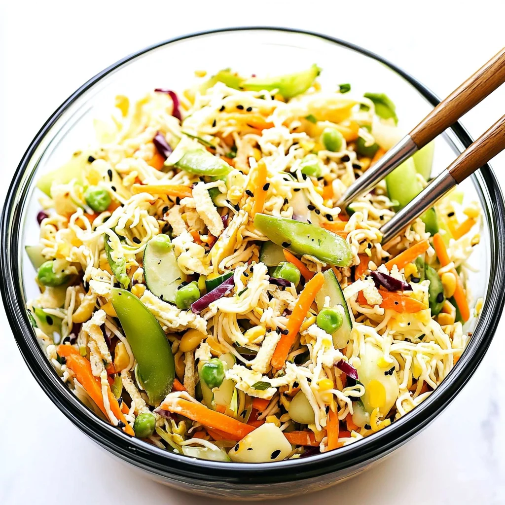 Crunchy Ramen Noodle Salad