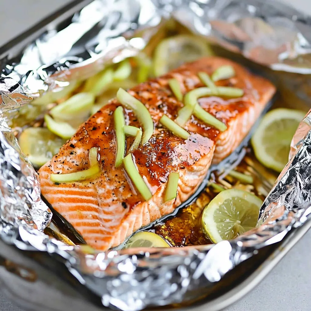 Easy Grilled Salmon in Foil Recipe
