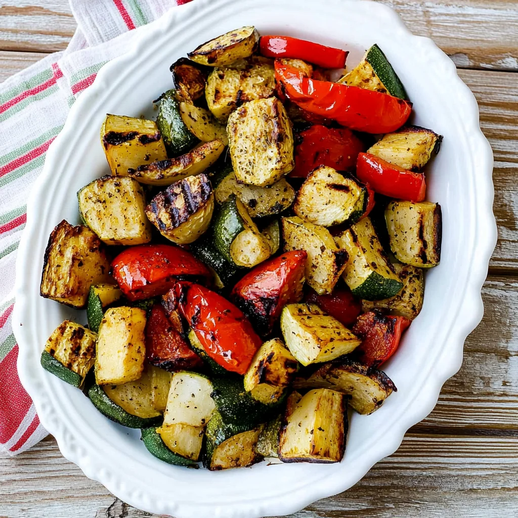 Easy Grilled Vegetables