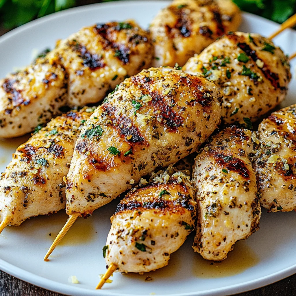 Garlic Parmesan Grilled Chicken
