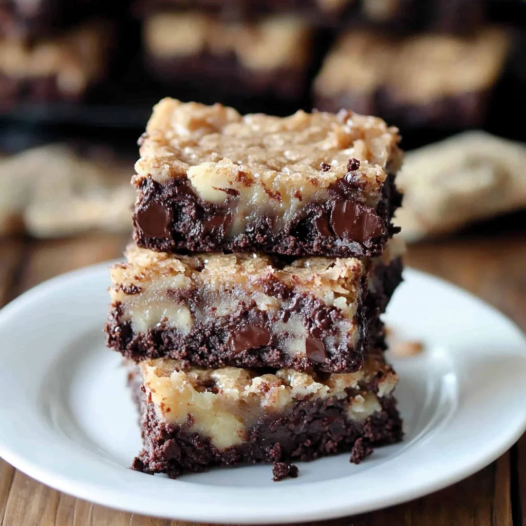 German Chocolate Brownies