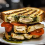 Grilled Chicken Pesto Sandwich