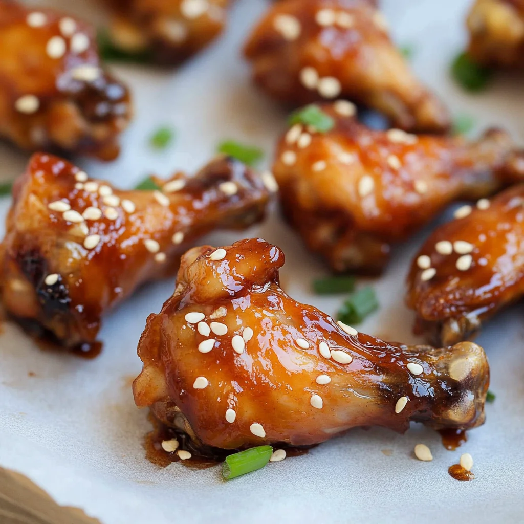 Honey Soy Chicken Wings
