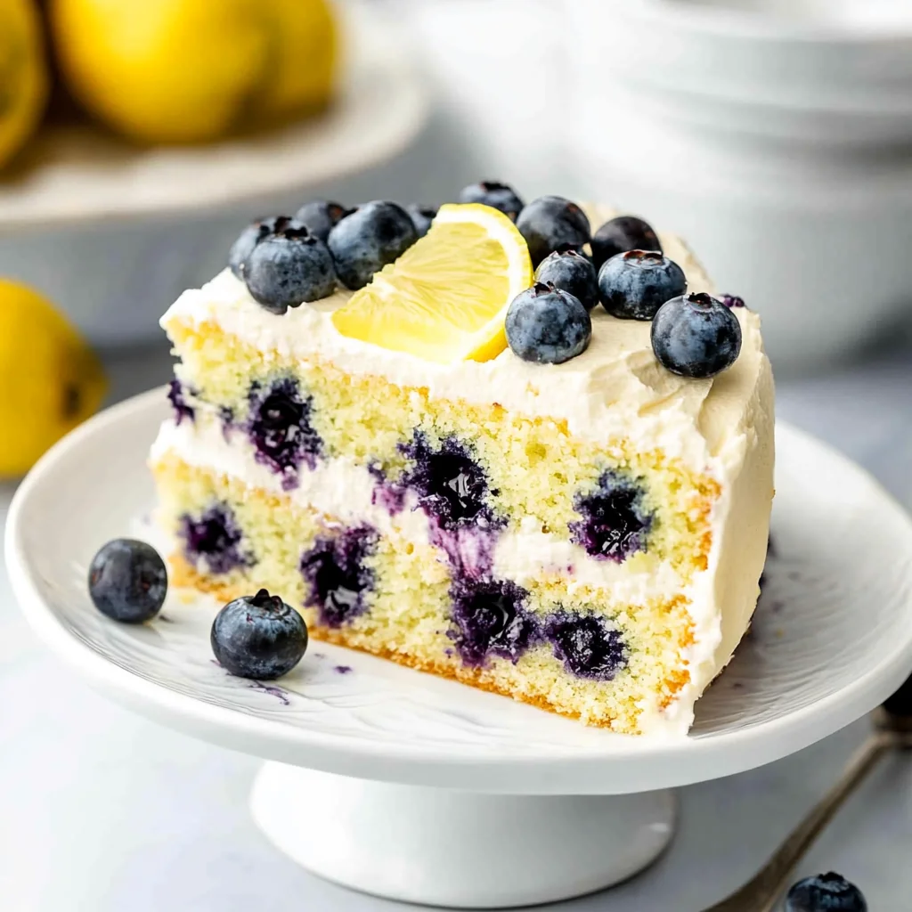 Lemon Blueberry Cake