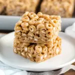 No Bake Peanut Butter Cheerio Bars