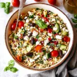 Orzo Pasta Salad Recipe with Feta