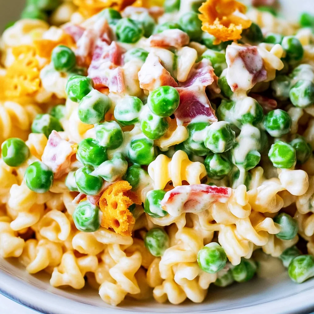 Pea Pasta Salad