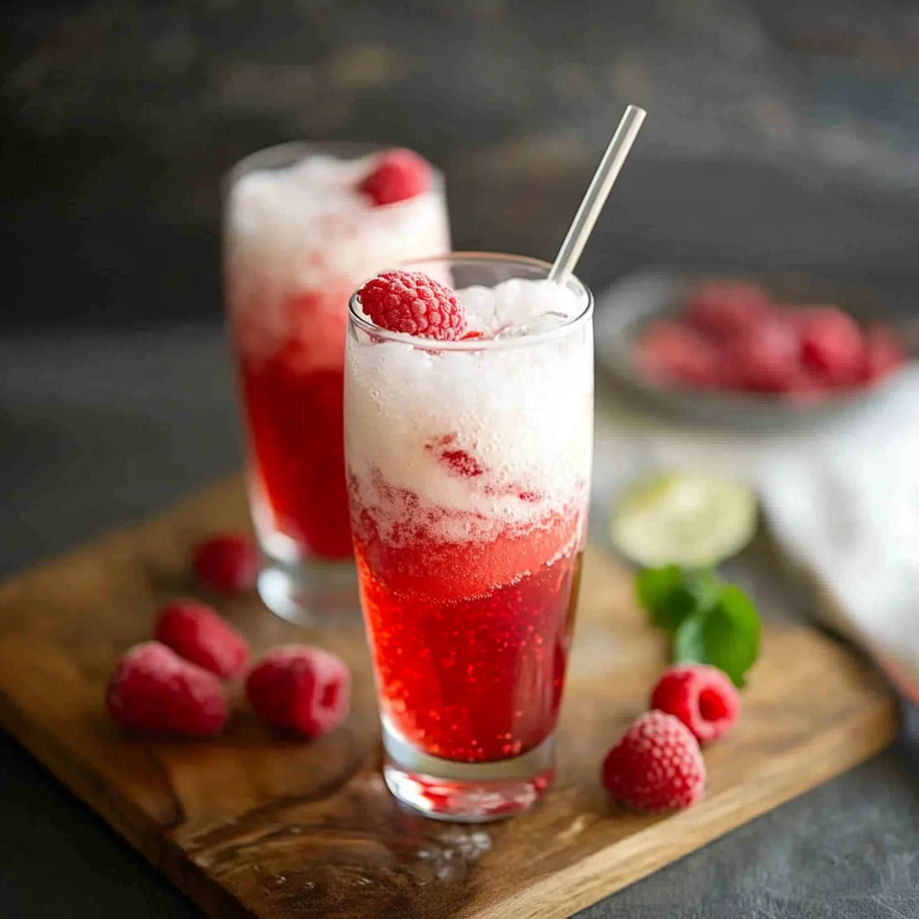 Raspberry Italian Soda