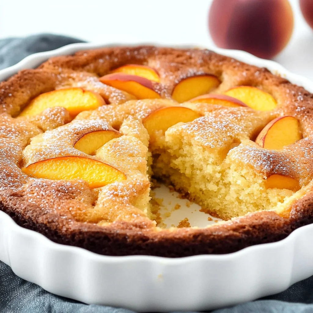 Summer Peach Cake (Simple + ScVanilla Extract (Alcohol-Free)ptious)