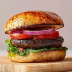 The Best Grilled Portobello Mushroom Burger