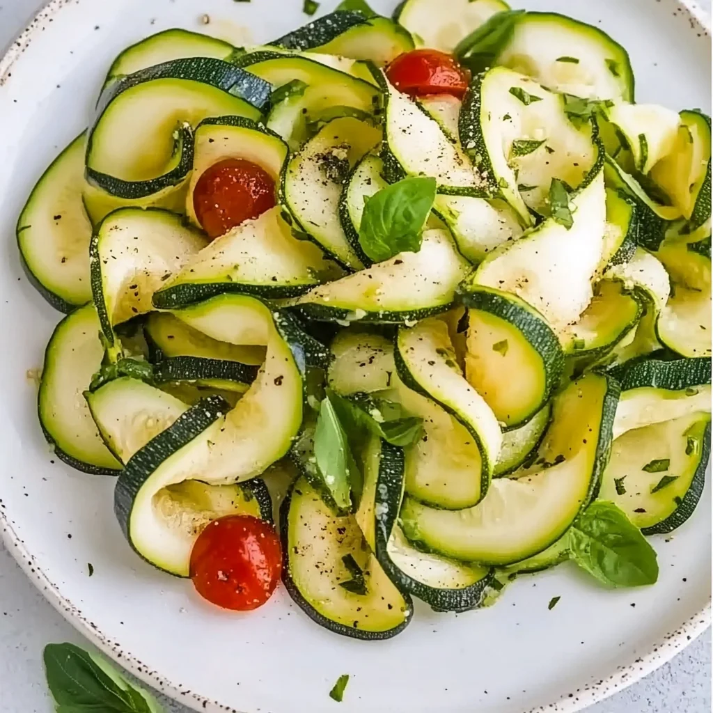 Zucchini Salad (Easy & Healthy)