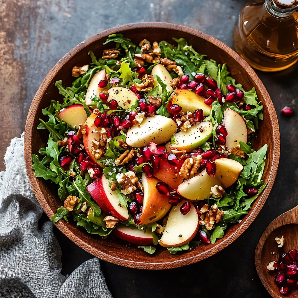 Apple Pomegranate Salad