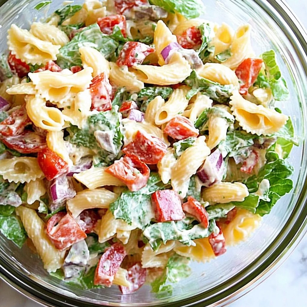 BLT Pasta Salad recipe