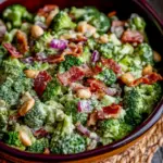 Broccoli Salad with Turkey Bacon Recipe