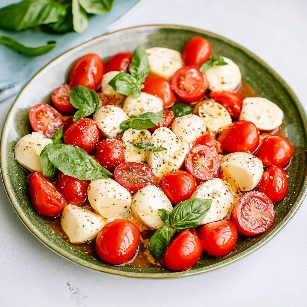 Caprese Salad Dressing Recipe