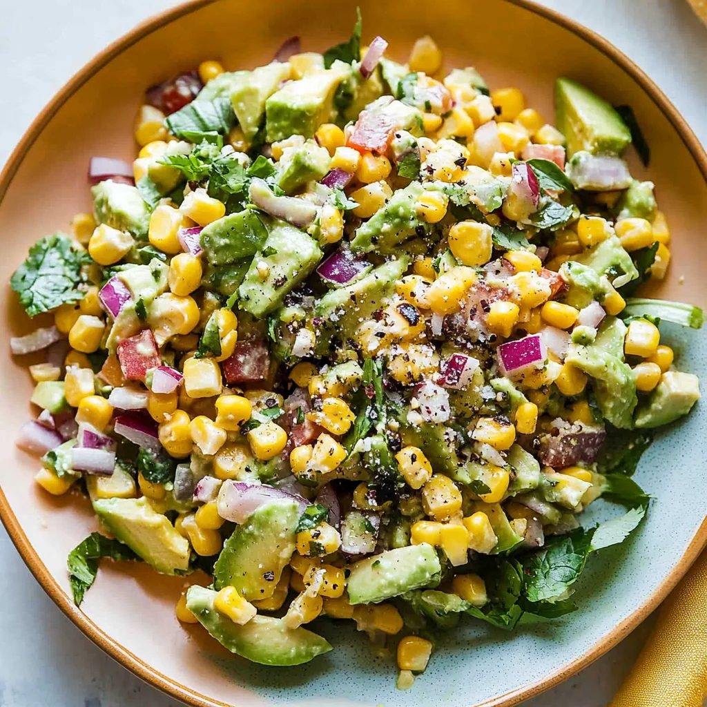 Fiesta Corn and Avocado Salad