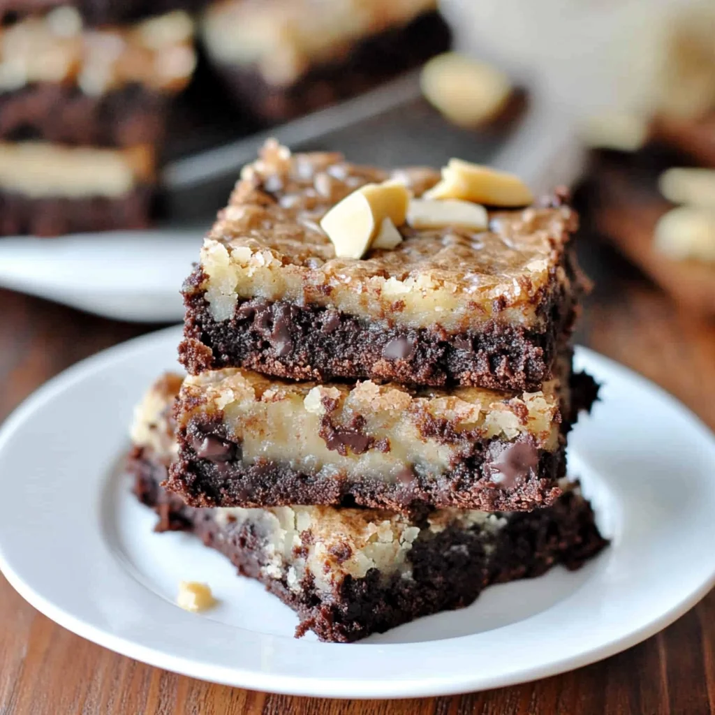 German Chocolate Brownies