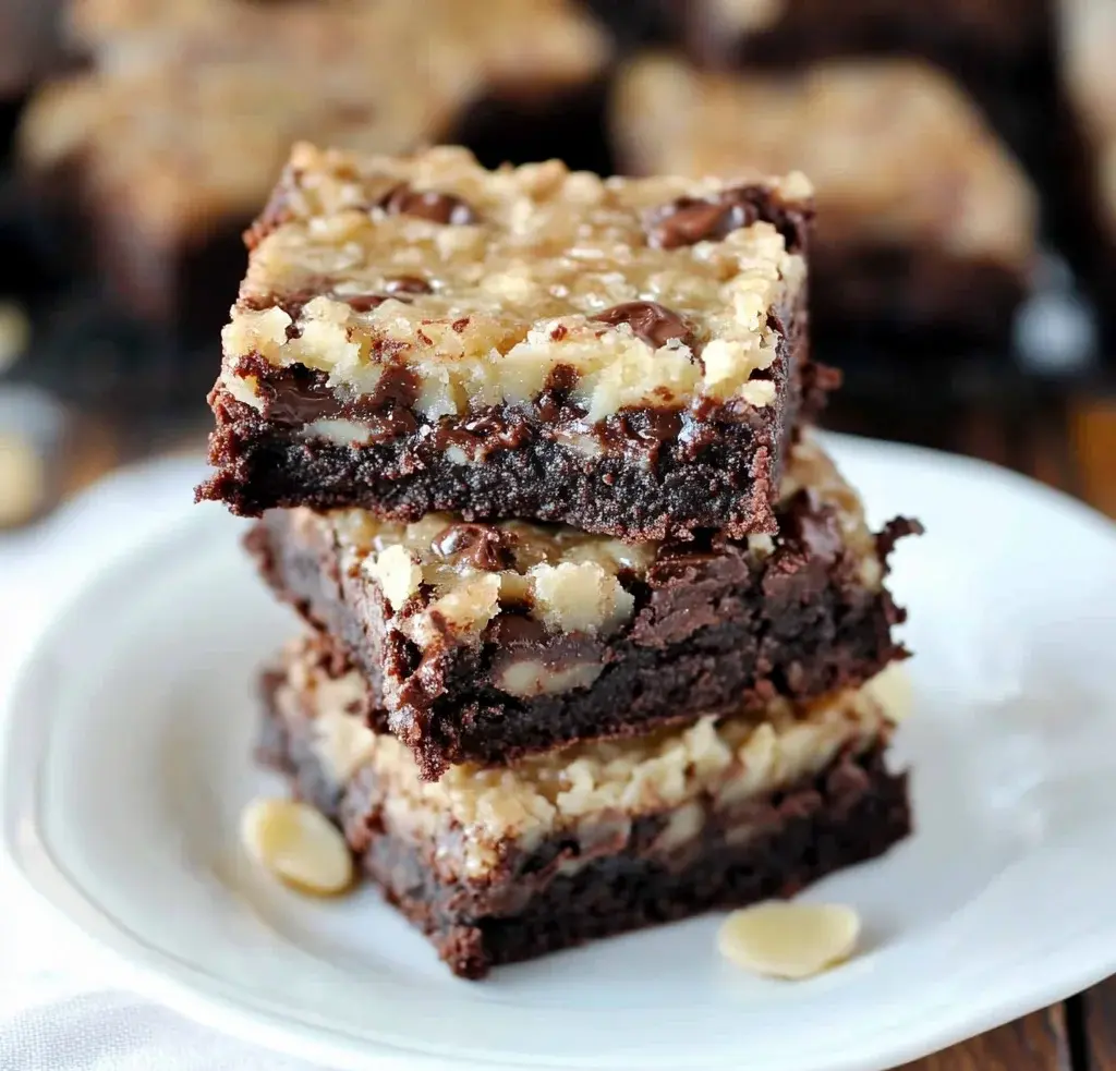 German Chocolate Brownies