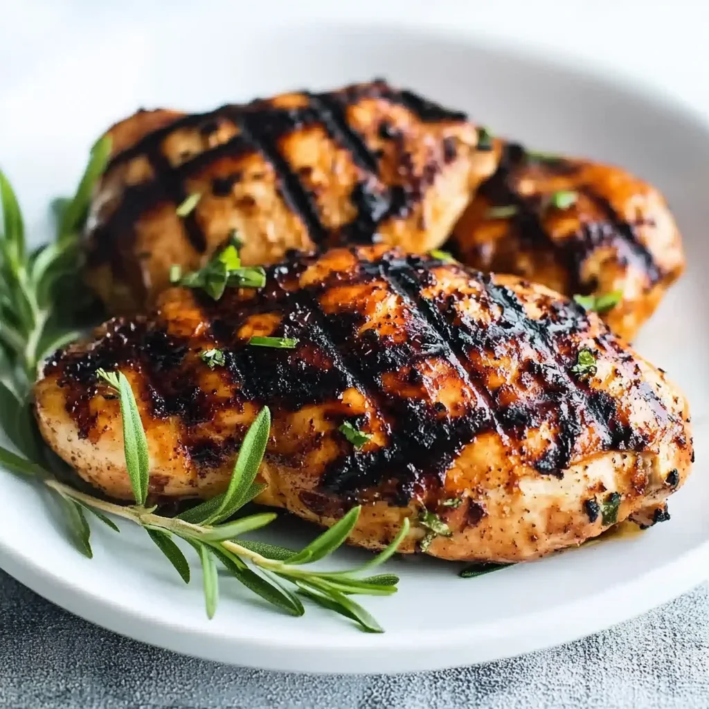 Grilled Chicken with Balsamic Vinegar