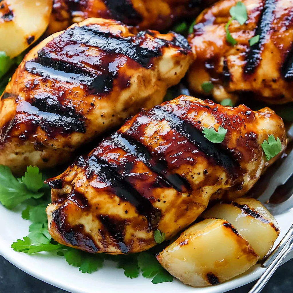 Grilled Hawaiian BBQ Chicken