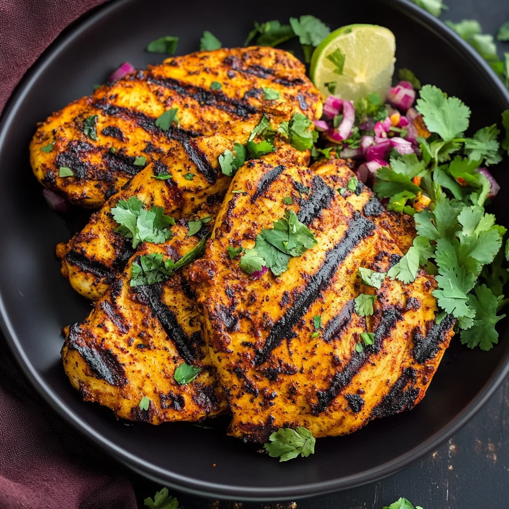 Grilled Moroccan Chicken