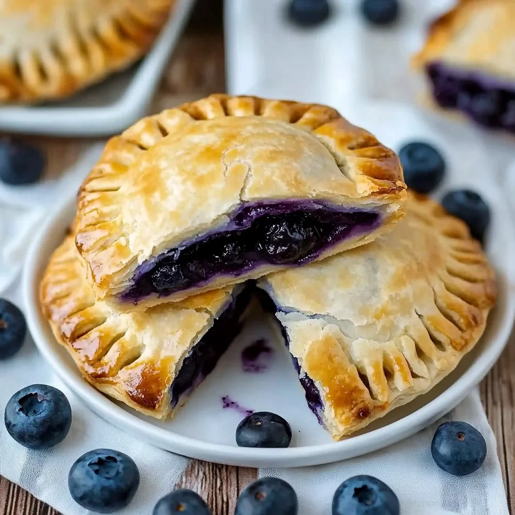 Homemade Blueberry Hand Pies