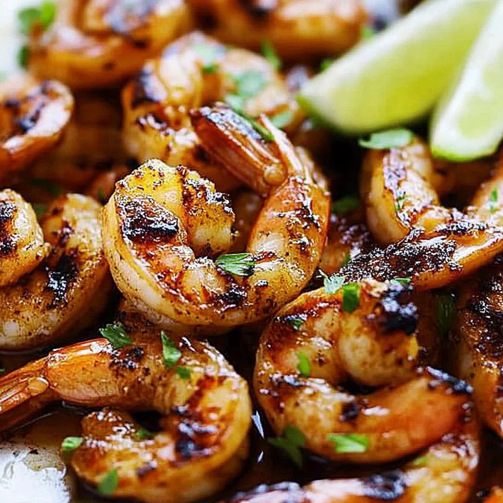 Honey Cajun Grilled Shrimp Recipe