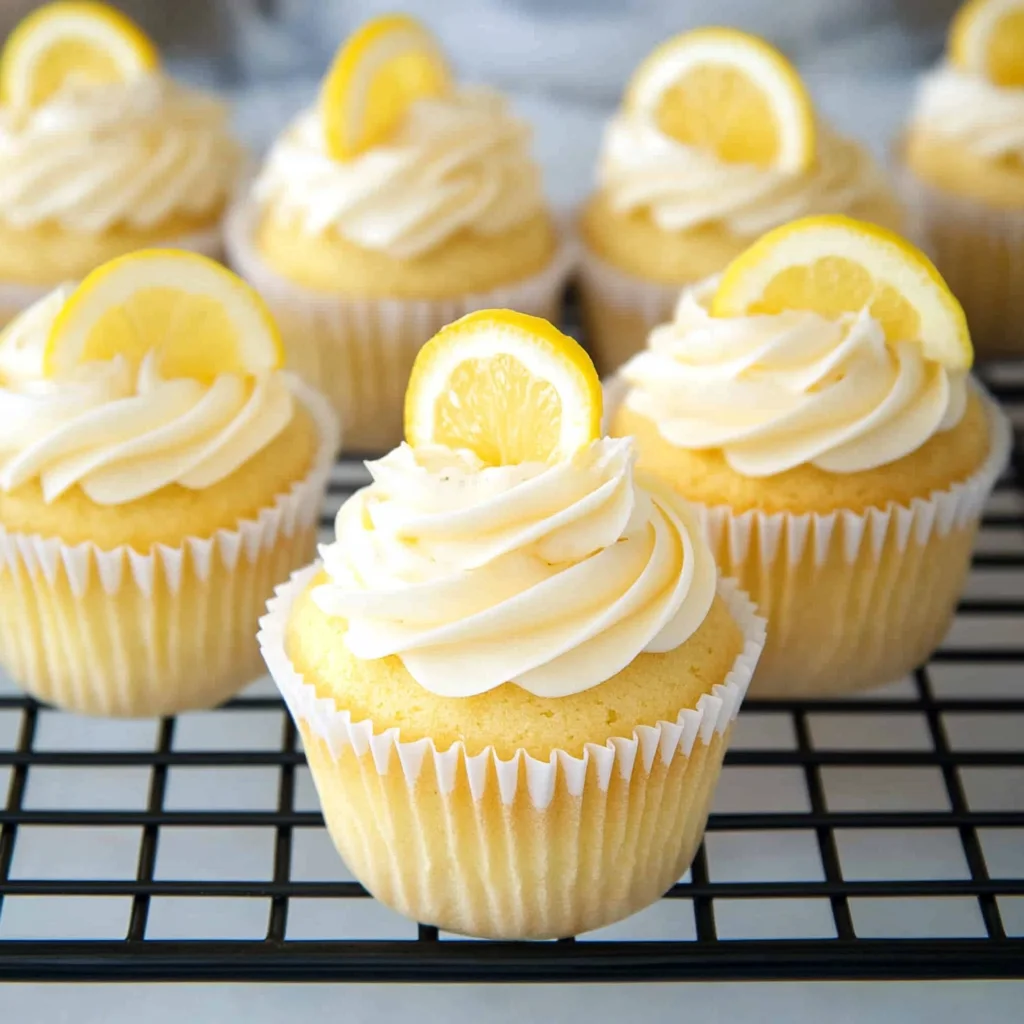 Lemon Cupcakes Recipe