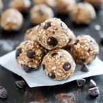 No Bake Chocolate Chip Energy Bites