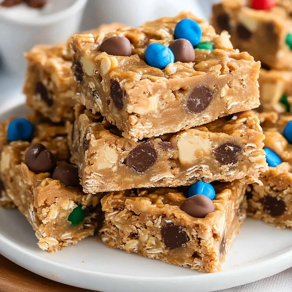 No Bake Peanut Butter Cereal Bars
